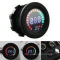 Blue LED Digital Display DC 12V Car Boat Gauge Auto Voltmeter Battery Monitor